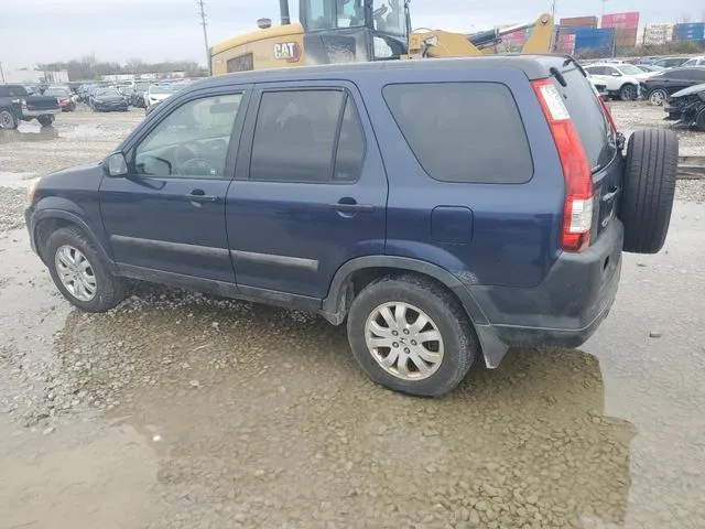 JHLRD78866C048093 2006 2006 Honda CR-V- EX 2