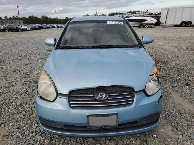 KMHCN46C38U260500 2008 2008 Hyundai Accent- Gls 5