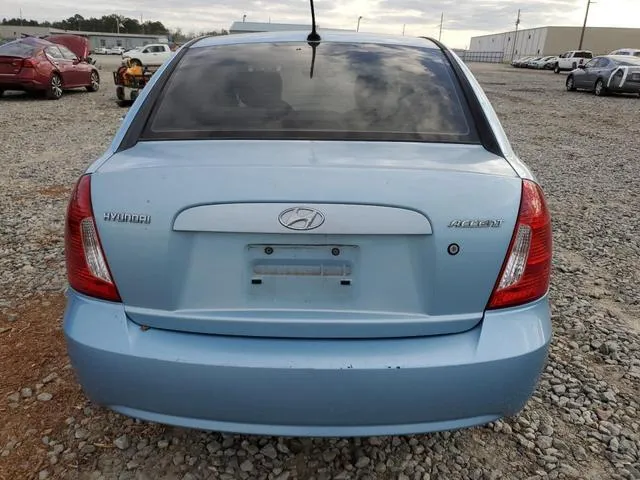 KMHCN46C38U260500 2008 2008 Hyundai Accent- Gls 6