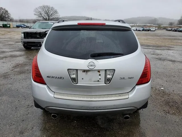 JN8AZ08W16W510354 2006 2006 Nissan Murano- SL 6