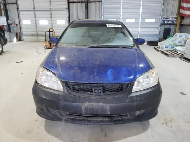 1HGEM229X5L011791 2005 2005 Honda Civic- EX 5