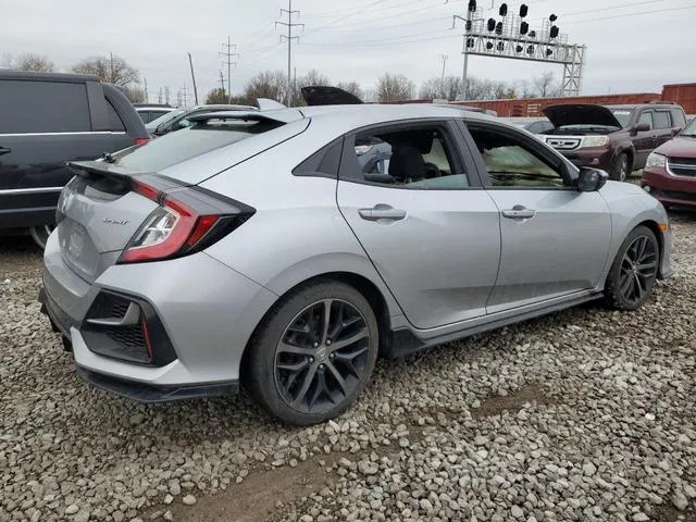 SHHFK7H40MU227828 2021 2021 Honda Civic- Sport 3