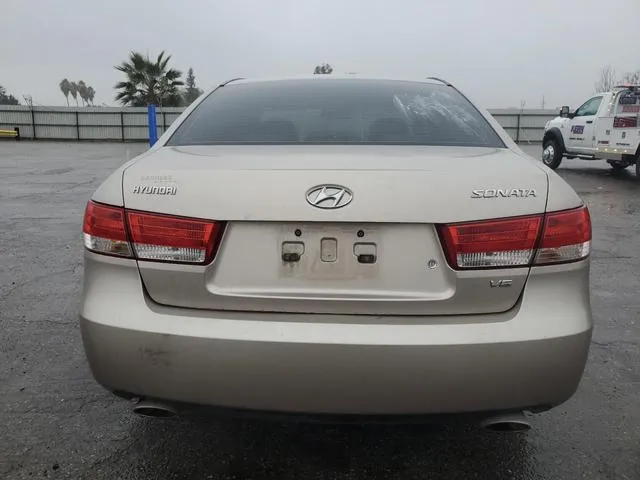 5NPEU46F36H008375 2006 2006 Hyundai Sonata- Gls 6