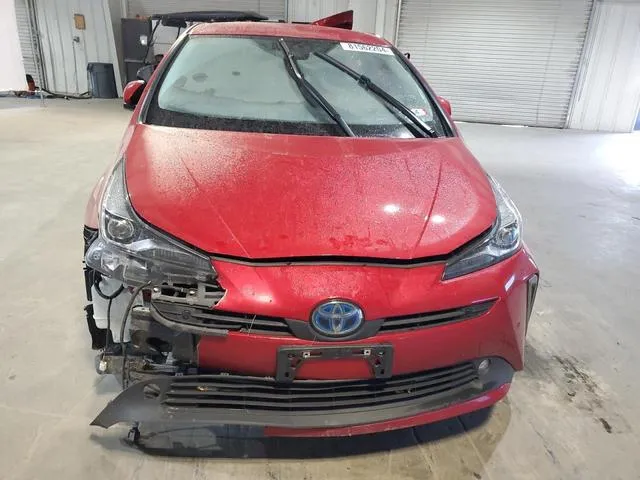 JTDL9RFU7L3015549 2020 2020 Toyota Prius- LE 5