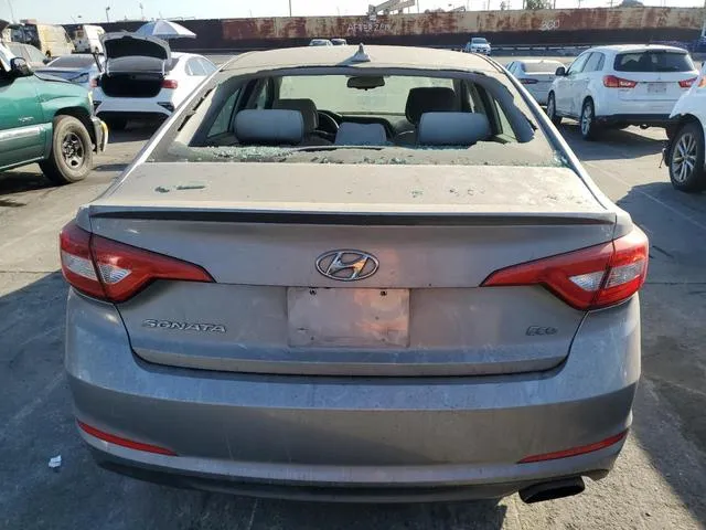 5NPE24AA7FH155476 2015 2015 Hyundai Sonata- Eco 6