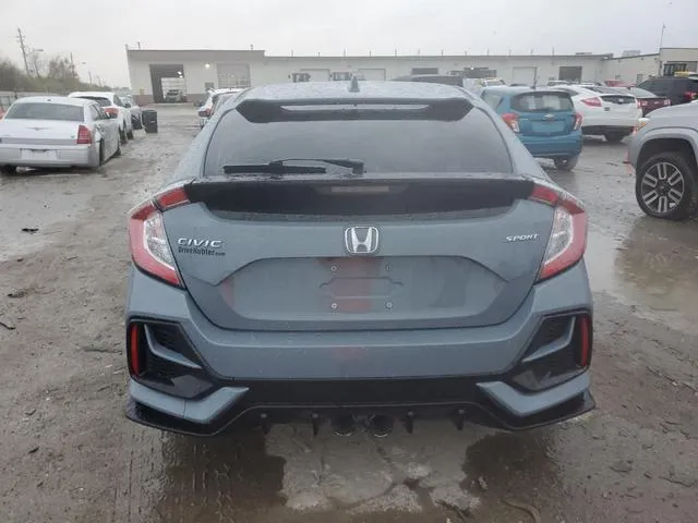 SHHFK7H4XMU217596 2021 2021 Honda Civic- Sport 6