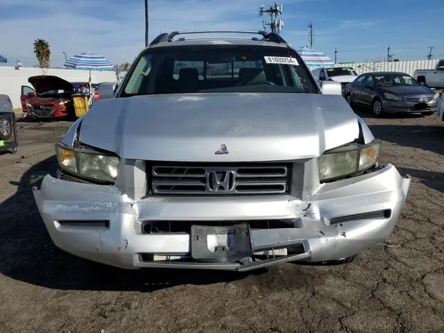 2HJYK16516H530516 2006 2006 Honda Ridgeline- Rtl 5