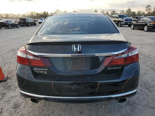 1HGCR2F66GA016400 2016 2016 Honda Accord- Sport 6