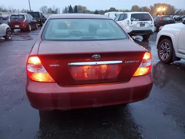 4T1BE32K74U353436 2004 2004 Toyota Camry- LE 6