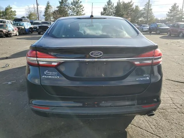 3FA6P0LU0HR182904 2017 2017 Ford Fusion- Se Hybrid 6