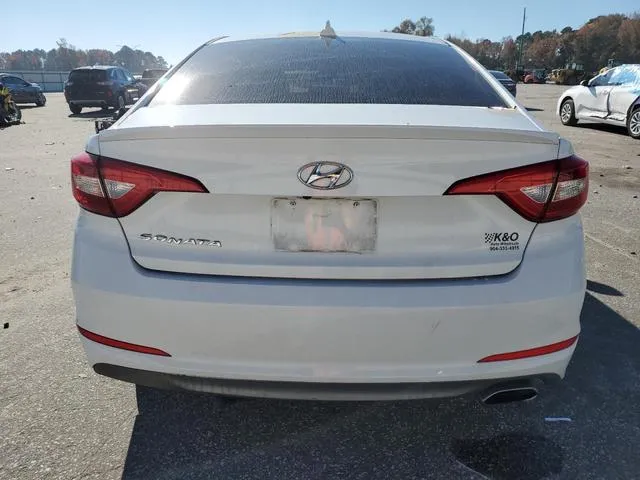 5NPE24AF6FH009789 2015 2015 Hyundai Sonata- SE 6