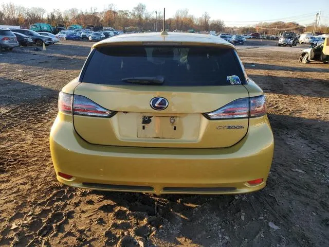 JTHKD5BH6B2000300 2011 2011 Lexus CT- 200 6