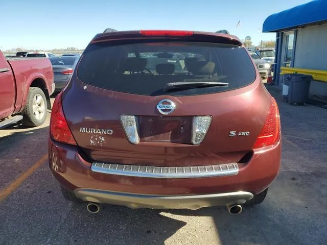 JN8AZ08T47W524837 2007 2007 Nissan Murano- SL 6