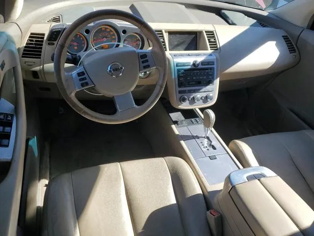 JN8AZ08T47W524837 2007 2007 Nissan Murano- SL 8