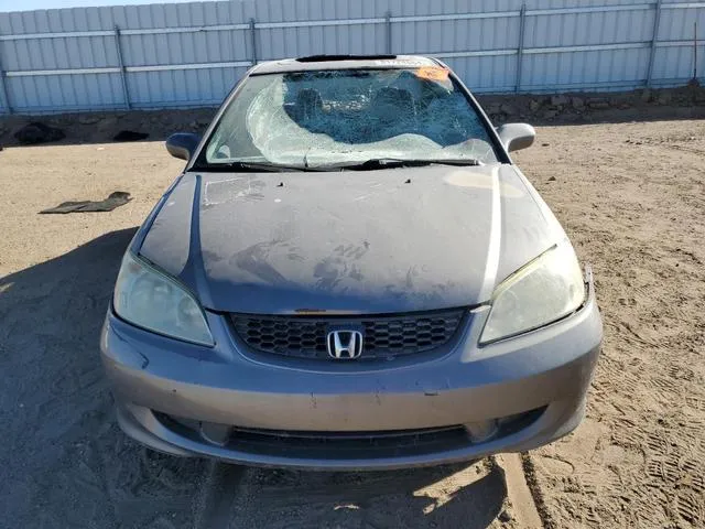 1HGEM229X5L052194 2005 2005 Honda Civic- EX 5