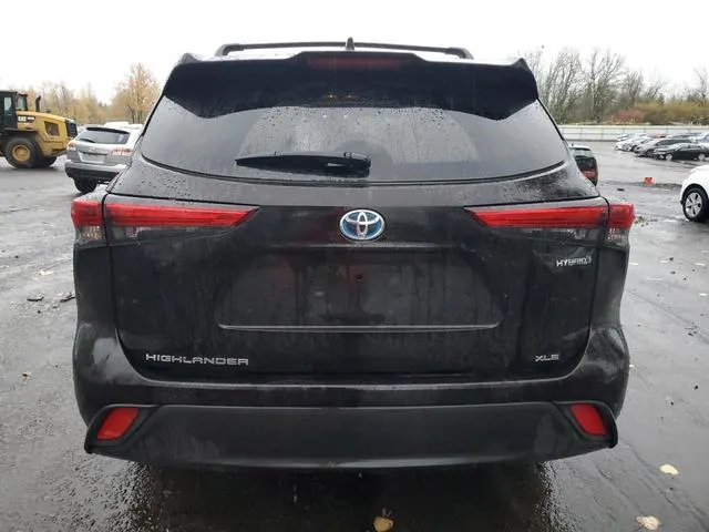 5TDGBRCH2MS024897 2021 2021 Toyota Highlander- Hybrid Xle 6