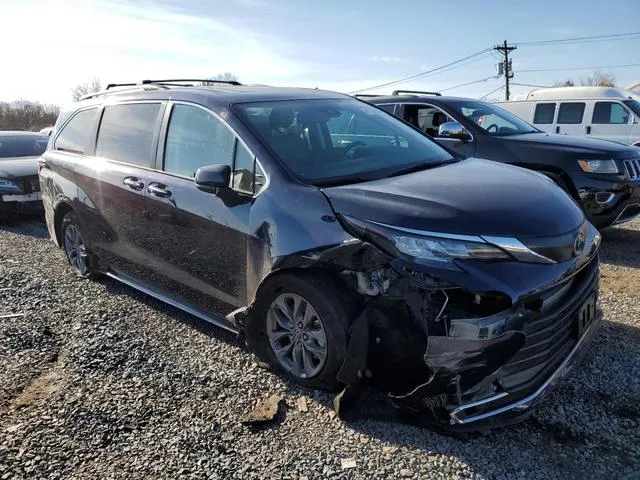 5TDYSKFC9NS055934 2022 2022 Toyota Sienna- Xle 4