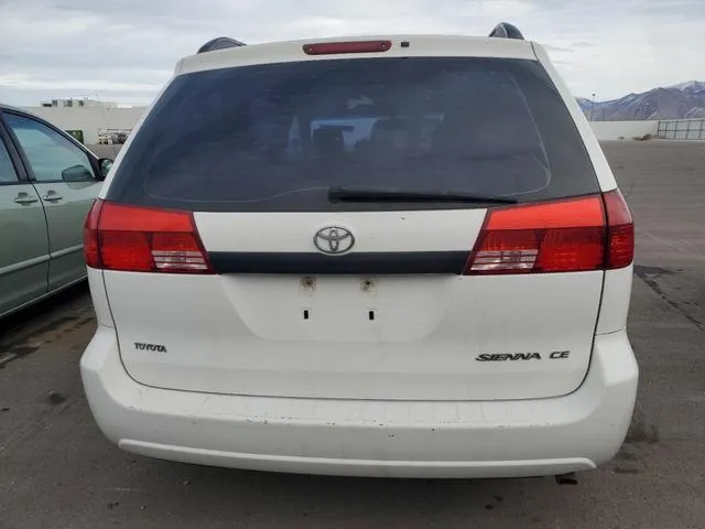 5TDZA23C04S129185 2004 2004 Toyota Sienna- CE 6