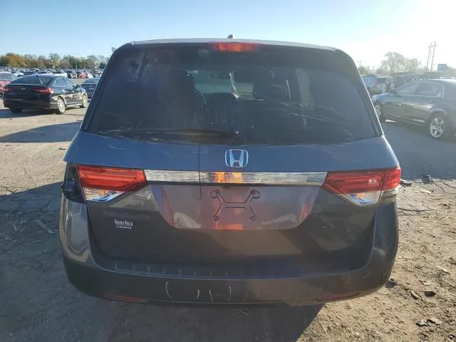 5FNRL5H60FB100159 2015 2015 Honda Odyssey- Ex-L 6