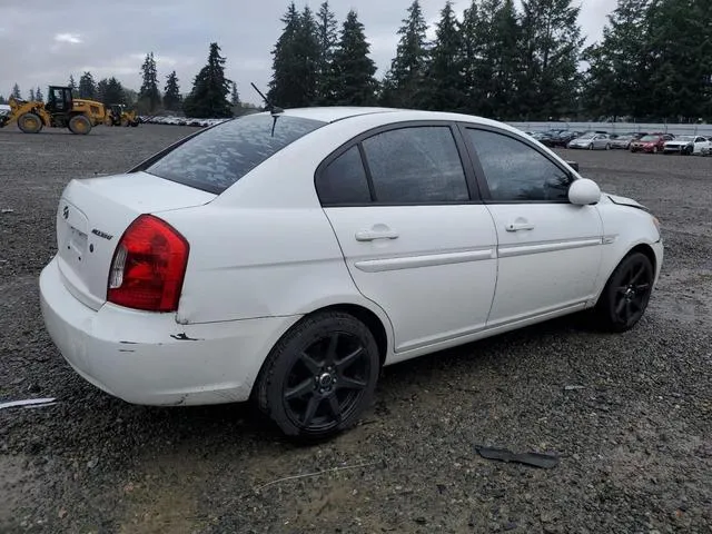 KMHCN46C67U141418 2007 2007 Hyundai Accent- Gls 3