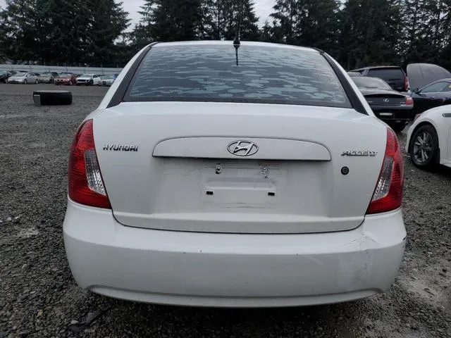 KMHCN46C67U141418 2007 2007 Hyundai Accent- Gls 6