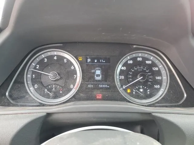 5NPEG4JA1MH130247 2021 2021 Hyundai Sonata- SE 9