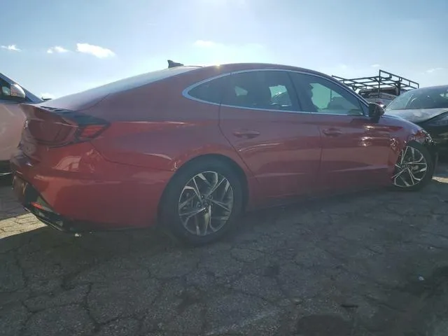 5NPEL4JA8MH066459 2021 2021 Hyundai Sonata- Sel 3