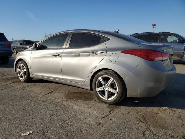 KMHDH4AE1CU415834 2012 2012 Hyundai Elantra- Gls 2