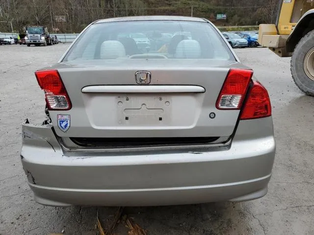 2HGES26754H621933 2004 2004 Honda Civic- EX 6