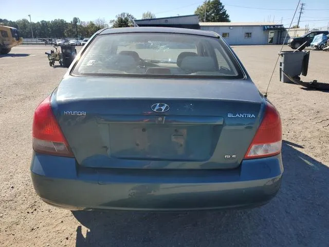 KMHDN45D82U276732 2002 2002 Hyundai Elantra- Gls 6