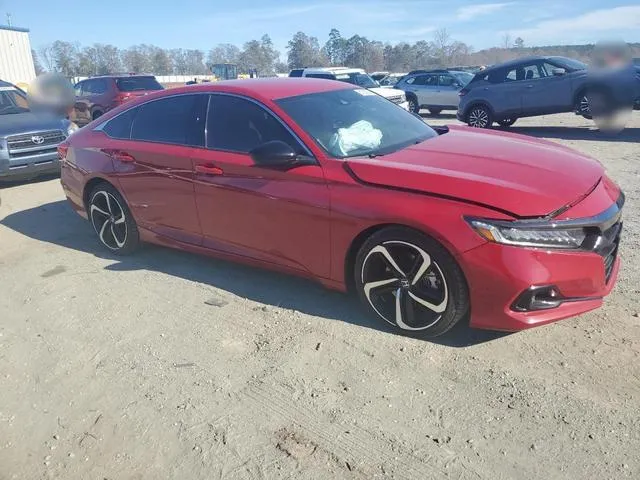 1HGCV1F34MA017083 2021 2021 Honda Accord- Sport 4