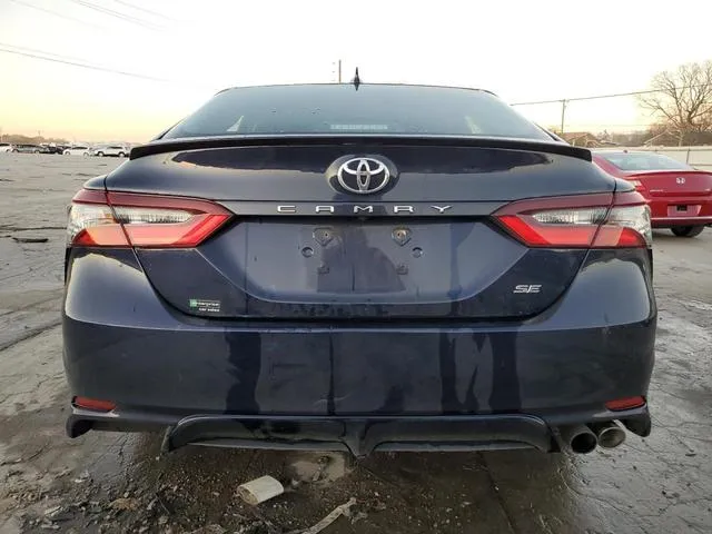 4T1G11AK4NU697976 2022 2022 Toyota Camry- SE 6