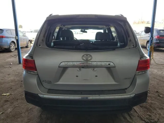 5TDBK3EH5DS268533 2013 2013 Toyota Highlander- Base 6