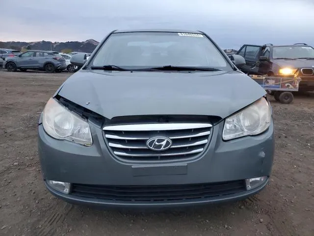 KMHDU4AD4AU002905 2010 2010 Hyundai Elantra- Blue 5