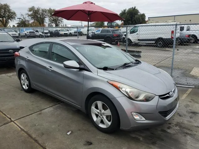 KMHDH4AE7DU810229 2013 2013 Hyundai Elantra- Gls 4