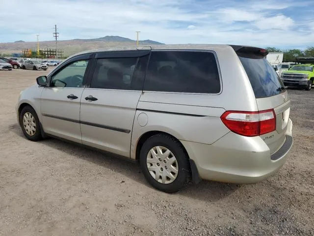 5FNRL38297B022029 2007 2007 Honda Odyssey- LX 2