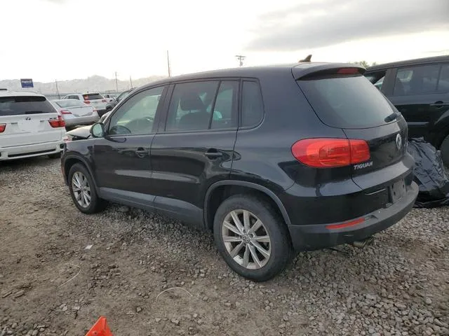 WVGBV3AX7EW561142 2014 2014 Volkswagen Tiguan- S 2