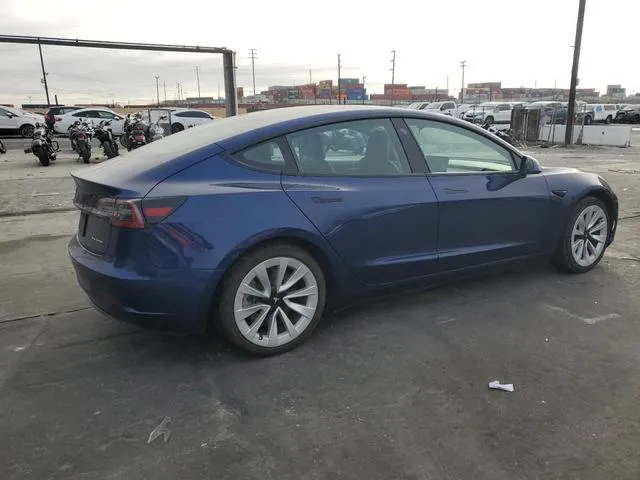 5YJ3E1EB6NF143073 2022 2022 Tesla MODEL 3 3