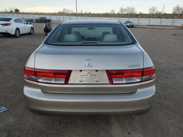 1HGCM56363A015263 2003 2003 Honda Accord- LX 6