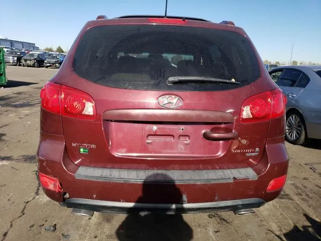 5NMSG73D07H005074 2007 2007 Hyundai Santa Fe- Gls 6