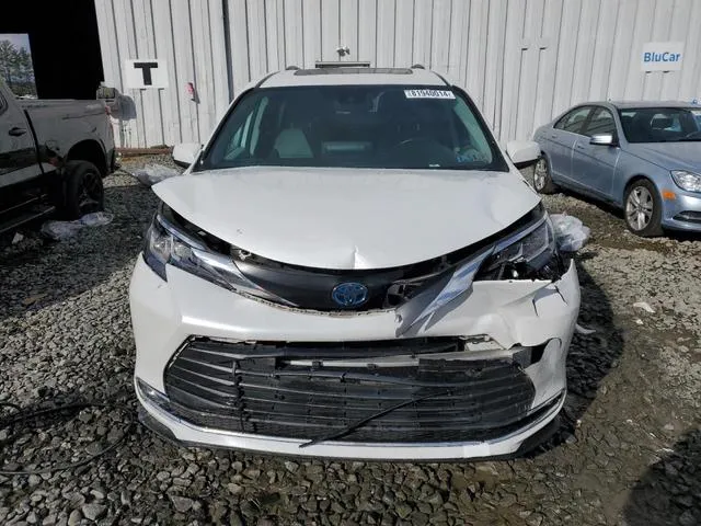 5TDYSKFC0NS055532 2022 2022 Toyota Sienna- Xle 5