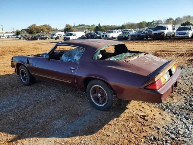 1G1AP87L4BL135720 1981 1981 Chevrolet Camaro 2