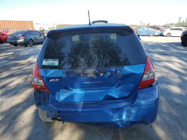 JHMGD38698S054036 2008 2008 Honda Fit- Sport 6