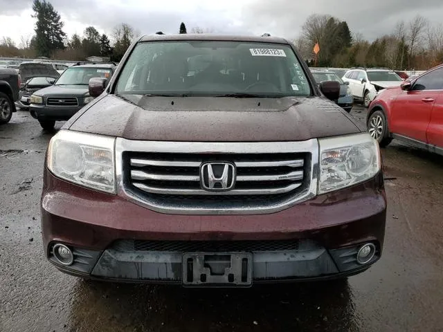 5FNYF4H52EB033048 2014 2014 Honda Pilot- Exl 5