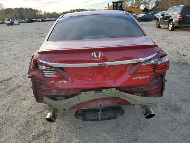 1HGCR2F58GA121205 2016 2016 Honda Accord- Sport 6