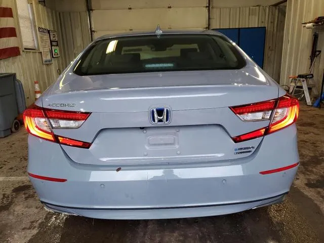 1HGCV3F95MA000938 2021 2021 Honda Accord- Touring Hybrid 6