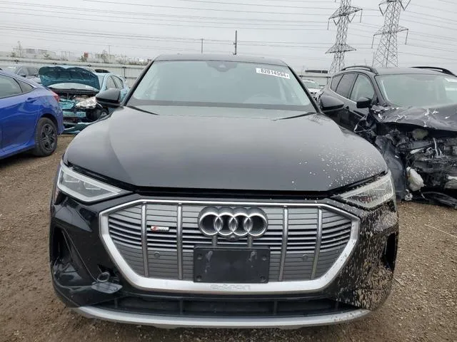 WA13AAGE4NB004110 2022 2022 Audi E-Tron- Sportback Prestige 5