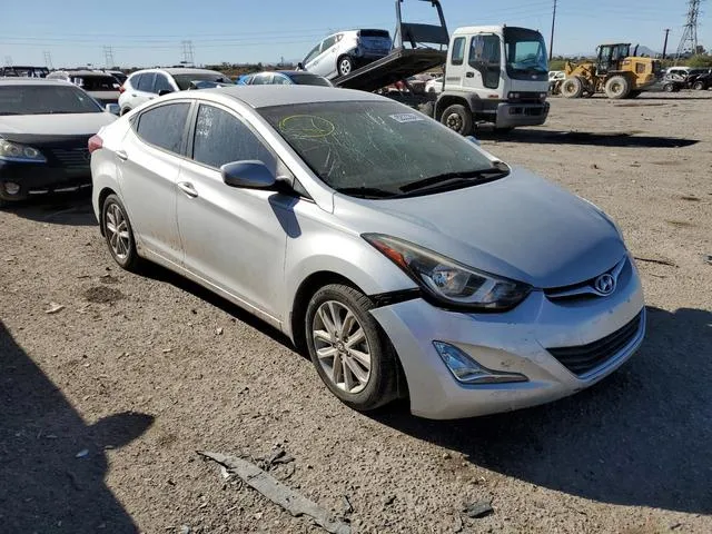 KMHDH4AE2FU421064 2015 2015 Hyundai Elantra- SE 4