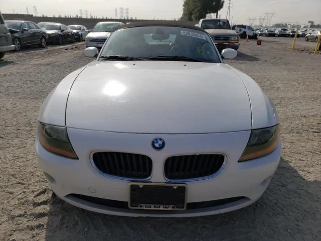 4USBT33584LS49332 2004 2004 BMW Z4- 2-5 5