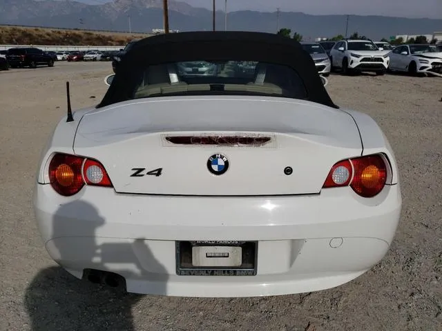 4USBT33584LS49332 2004 2004 BMW Z4- 2-5 6